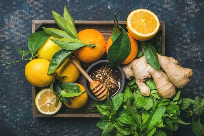 Ingredients for making natural immunity-boosting recipes